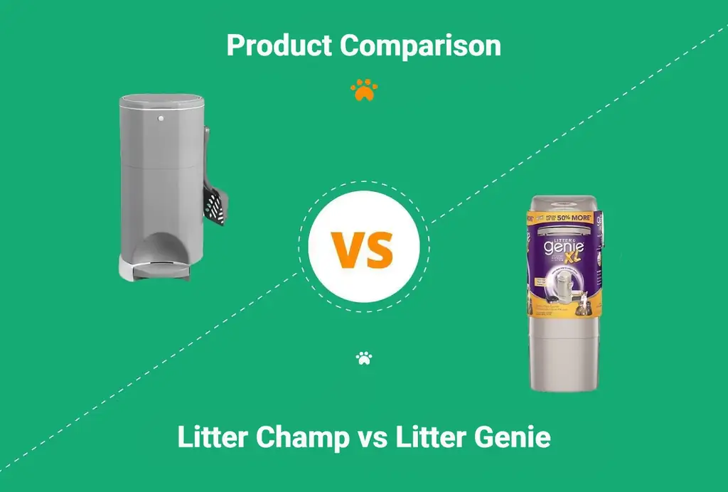 Litter Champ εναντίον Litter Genie: Ποιο είναι καλύτερο; Η σύγκρισή μας για το 2023