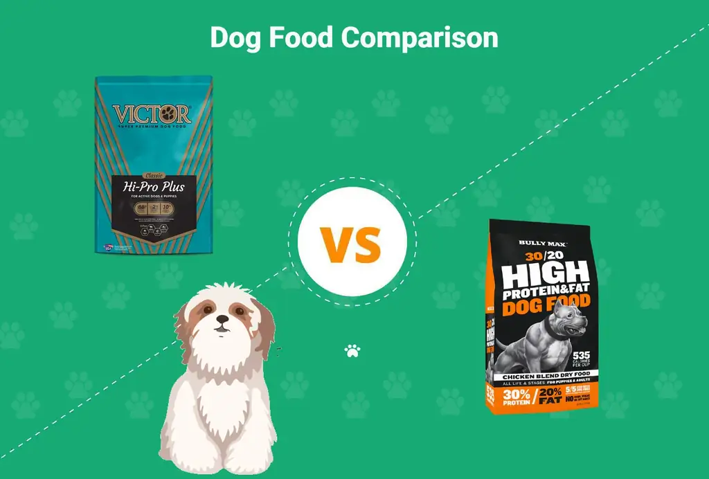 Victor Dog Food vs Bully Max: مقارنتنا لعام 2023 - إيجابيات وسلبيات وماذا تختار