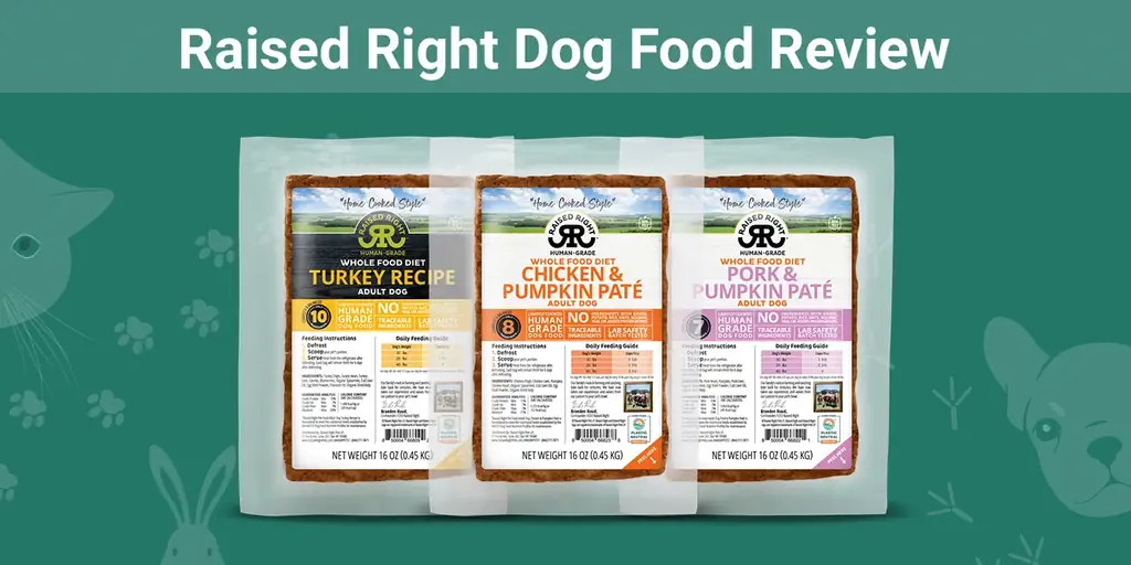 Raised Right Dog Food Review 2023: ความคิดเห็นของผู้เชี่ยวชาญ