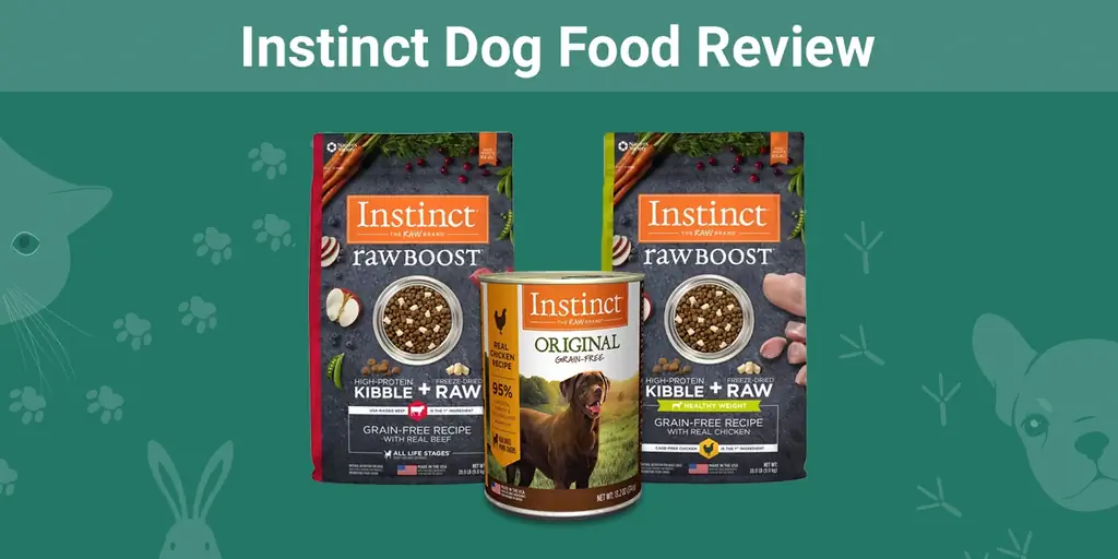 Instinct Dog Food Review 2023. Հիշում է, կողմ & Դեմ