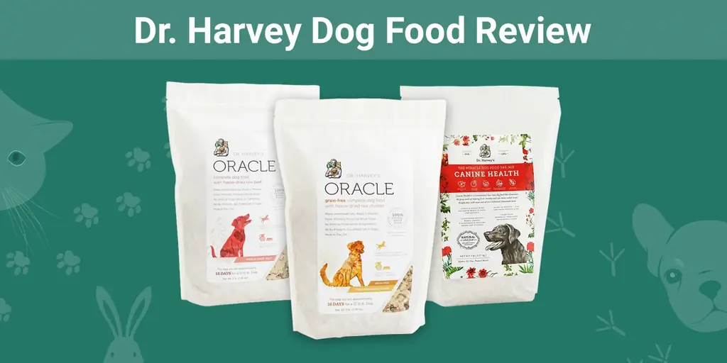Rishikimi i ushqimit të qenve të Dr. Harvey 2023: Pro, kundër, kujton & FAQ
